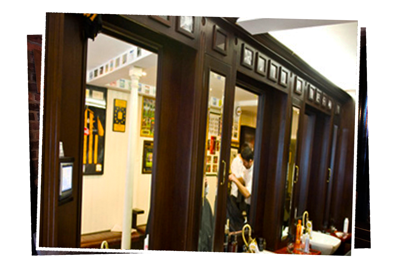 barbers-shop Shop cabinet